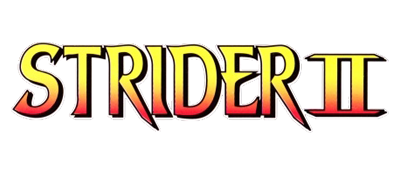Strider II logo for Sega Mega Drive